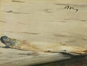 芦笋，1880年 作者 爱德华·马奈